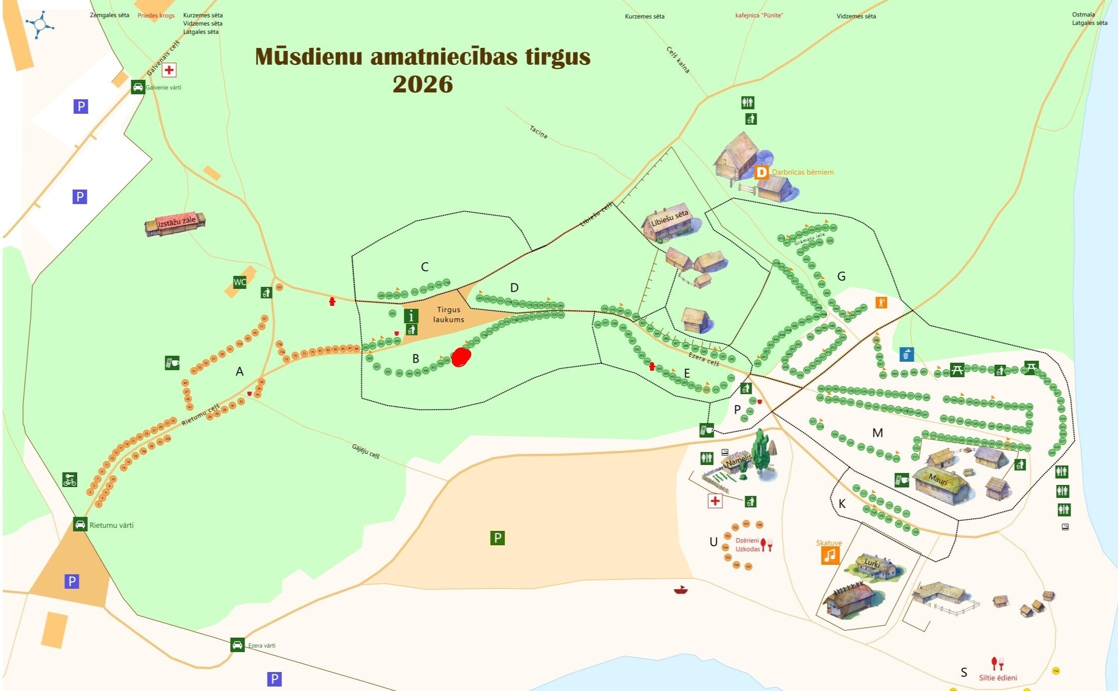 Kur gadatirgū mūs atrast